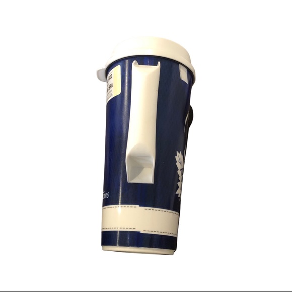 Tim Hortons x Toronto Maple Leafs Tumbler Travel Mug 18 oz - Picture 3 of 5